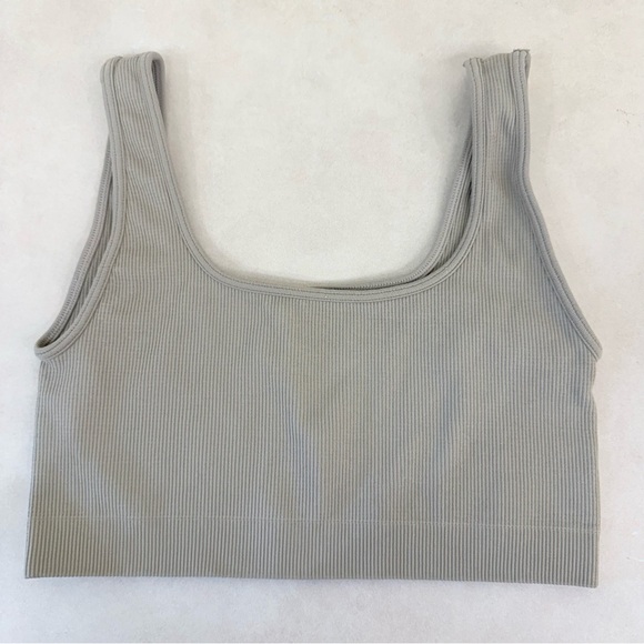 Set Active Ribbed Sports Bra Size Small - Picture 2 of 4